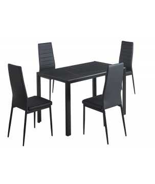 TABLE TANYA + 4 CHAISES